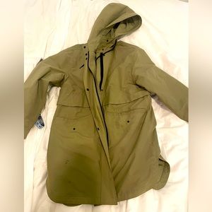 Used Everlane Renew Anorak, Green, sz Medium